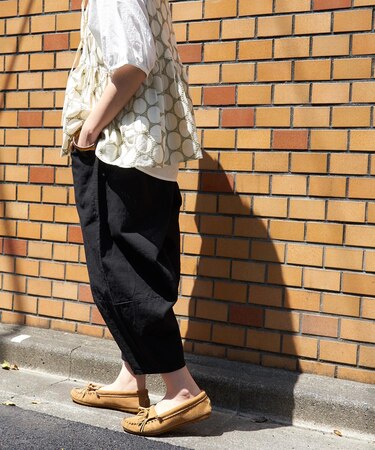 【再入荷】evo. (エボ) 立体 ポケット イージー コクーンパンツ