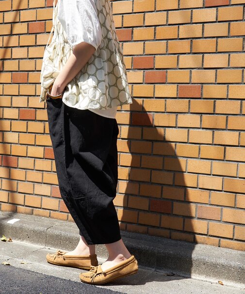 【再入荷】evo. (エボ) 立体 ポケット イージー コクーンパンツ