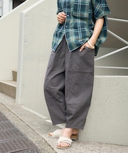 【再入荷】evo. (エボ) 立体 ポケット イージー コクーンパンツ