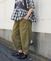 【再入荷】evo. (エボ) 立体 ポケット イージー コクーンパンツ