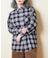 起毛 ネル チェックシャツ