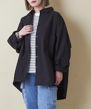 綿ダンプ オーバーサイズ シャツ