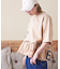 21/-天竺 裾フリル メロウ プルオーバー Tシャツ