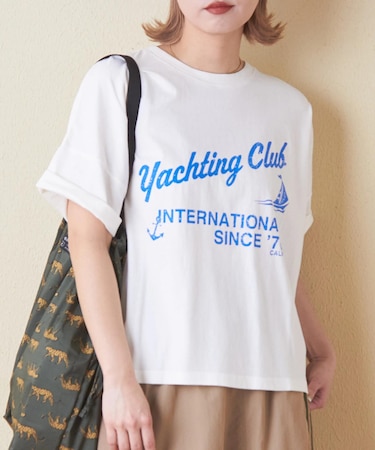 32/-天竺 オゾン加工 ネオン プリント Tシャツ