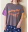 32/-天竺 オゾン加工 ネオン プリント Tシャツ