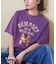 トンプキン天竺 ケミカル加工 ロゴ プリント Tシャツ