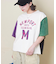 トンプキン天竺 ケミカル加工 ロゴ プリント Tシャツ