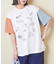 32/-スラブ天竺 マリン 刺繍 Tシャツ