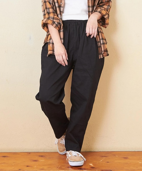 ストレッチツイル イージー パンツ｜キューブシュガーの通販｜&mall