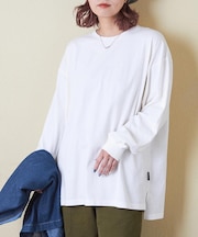 20/-OE天竺 無地 ビッグ ロンT