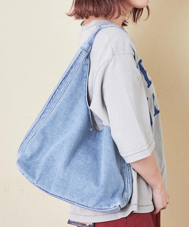 デニム 加工 ショルダー バッグ