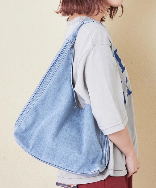 デニム 加工 ショルダー バッグ
