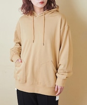 32s裏毛 パウダー加工 スウェット プルオーバー パーカー