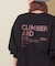 10/-スラブ天竺 バックプリント ビッグ Tシャツ