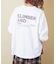 10/-スラブ天竺 バックプリント ビッグ Tシャツ
