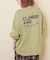 10/-スラブ天竺 バックプリント ビッグ Tシャツ