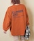 10/-スラブ天竺 バックプリント ビッグ Tシャツ