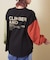 10/-スラブ天竺 バックプリント ビッグ Tシャツ