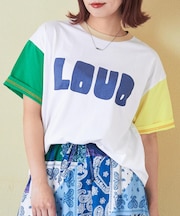 32s天竺 ロゴプリント Tシャツ