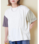 32/-天竺 シャーリング 半袖 Tシャツ
