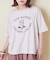 32/-天竺 前後 プリント Tシャツ
