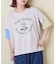 32/-天竺 前後 プリント Tシャツ