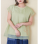 32/-天竺 シアー レイヤード Tシャツ