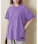 【再入荷】無地 ピグメント染め ビッグ Tシャツ