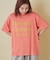 32/-OE天竺 ロゴ プリント Tシャツ