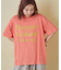 32/-OE天竺 ロゴ プリント Tシャツ