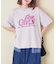 32/-OE天竺 ロゴプリント Tシャツ