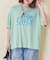 32/-OE天竺 ロゴプリント Tシャツ