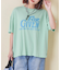 32/-OE天竺 ロゴプリント Tシャツ