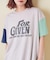 32/-OE天竺 ロゴプリント Tシャツ