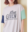 32/-OE天竺 ロゴプリント Tシャツ