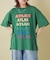 32/-ピーチ起毛 天竺 オゾン加工 ビッグ Tシャツ