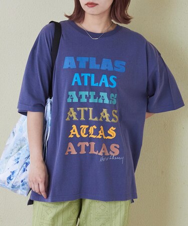 32/-ピーチ起毛 天竺 オゾン加工 ビッグ Tシャツ