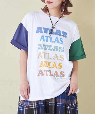 32/-ピーチ起毛 天竺 オゾン加工 ビッグ Tシャツ