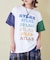 32/-ピーチ起毛 天竺 オゾン加工 ビッグ Tシャツ