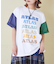 32/-ピーチ起毛 天竺 オゾン加工 ビッグ Tシャツ