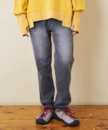 10.5オンス デニム スリム パンツ