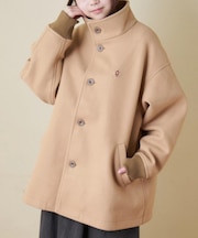 ウールフィール スタンドカラー ジャケット