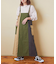 リップストップ ミリタリー ジャンパースカート