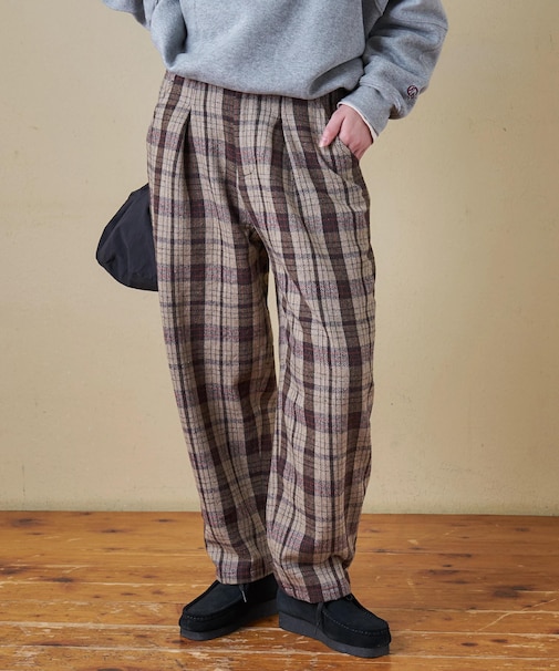 ウールフィール イージータックパンツ