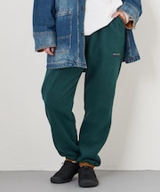 フリース × ナイロン イージーパンツ