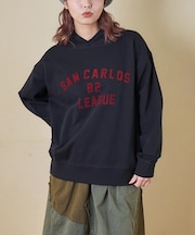 30/10裏毛 ショールカラー プルオーバー スウェット