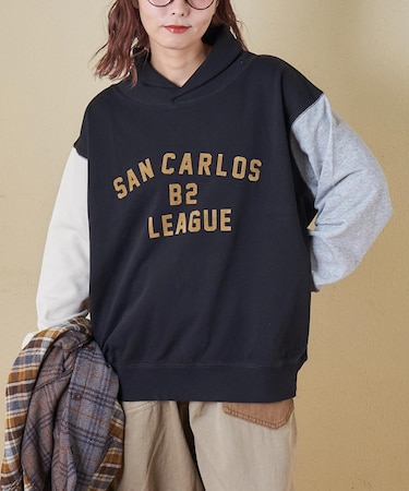 30/10裏毛 ショールカラー プルオーバー スウェット