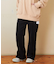 センタープレス スウェット プリーツ パンツ
