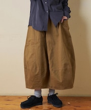 微起毛 ツイル バルーン スカート