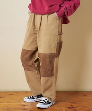 ピーチツイル × コーデュロイ 組合せ ペインターパンツ